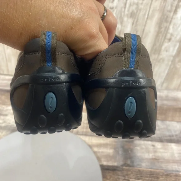 Privo by Clarks Womens Brown & BlueSlip On Casual Comfort Walking Shoes 8.5 M - Picture 16 of 16